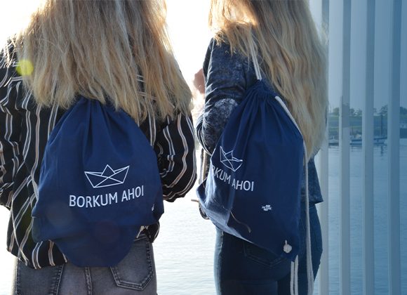 "Borkum Ahoi"-Turnbeutel Image