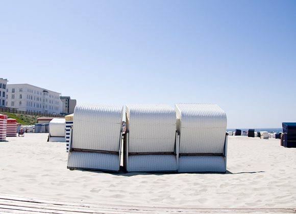 Strandkörbe am Borkumer Strand